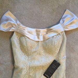 Gorgeous cream lace dress, new with tags